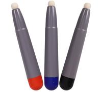 BESPORTBLE Lápiz Óptico Capacitivo Portátil Punta de Fieltro para Pantalla Táctil Juego de 3 Unidades Rojo Azul y Negro Compatible Pizarras Electrónicas y Tablets