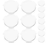 BESPORTBLE Lentes Biconvexas Aladas 25 Mm Diámetro 45 Mm Distancia Focal para Gafas VR 3D, 20 Unidades de Plástico, Lentes de Reemplazo Bloqueo de Luz para Gafas Virtuales y Realidad