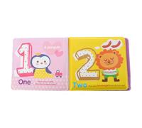 BESPORTBLE Libro de Baño para Bebés Resistente Desgarros Colores Brillantes para Reconocimiento Educativo y Seguro para Pequeños Libro Temprano de Estimulación Sensorial y Cognitiva