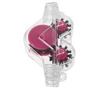 BESPORTBLE Limpiador de Cadenas para Bicicleta Diseño Colgante, Kit de Cepillos Forma Rana, Transparente Rosa, Herramienta para Limpieza Profunda de Cadenas en Ciclismo y Moto