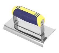 BESPORTBLE Llana de Acero Inoxidable para Esquinas Curvas Herramienta Manual Ergonómica para Acabado Preciso y Reparación de Paneles de Yeso en Tareas de Albañilería