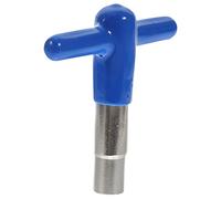 BESPORTBLE Llave De Afinación De Batería t De Aleación De Zinc Con Funda De Silicona Antideslizante, Llave De Compacta Para Principiantes, Herramienta Portátil Para Afinar Teclas De Batería