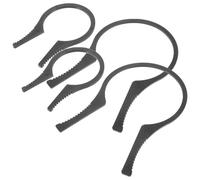 BESPORTBLE Llave para Filtros de Cámara 48-77Mm Juego 4 Piezas Grande y Pequeño Herramienta para Desmontar Filtros UV Cpl Clip Plástico Ergonómico para Lentes DSLR