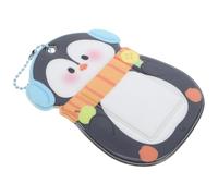 BESPORTBLE Llavero Fácil de Limpiar Porta Tarjetas Fotográficas de PVC Diseño de Animal Caricatura y Almacenamiento Versátil para Estudiantes Escuela y Vida Diaria