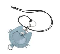 BESPORTBLE Llaveros de para Mascotas PU Azul Contenedor de Pelo de Gato Organizador de Llaves Funcional y Elegante para Dueños de Mascotas