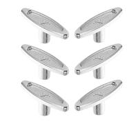 BESPORTBLE Llaves de Cuerda para Caja de Música Pequeñas 10mm Metal Plata, Mecanismo Musical Tempo Ajustable, Repuesto para Reparación DIY, 6 Piezas para Bricolaje y Restauración