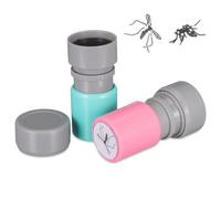 BESPORTBLE - Lote de 2 sellos con diseño de mosquito simulado, sellos autoentintados 2D para rellenos.
