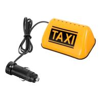 BESPORTBLE Luz LED para Techo de Taxi Amarillo Adhesivo de Plástico, Señal Luminosa para Coche Amplia Compatibilidad y Función de Reemplazo