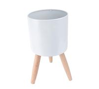 BESPORTBLE Macetero De Hierro Minimalista para Plantas Soporte De Flores Creativo para Interiores y Jardines Diseño Moderno y Resistente Oficina Hogar