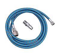 BESPORTBLE Manguera de Aire Manguera de Aerógrafo Trenzada con Accesorios Estándar en Ambos Extremos para La Conexión del Aerógrafo Y La de Aire