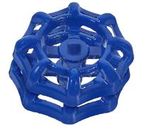 BESPORTBLE Manija de Válvula de Compuerta Metálica Azul 2 Piezas Manijas Resistentes con Estructura Razonable para Válvulas de Cierre y Grifos de Manguera