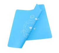 BESPORTBLE Mantel Individual de Silicona Antideslizante para Diseño de Dibujos Animados Protector de Mesa Resistente al Material Duradero y Flexible para Guardería y Comedor Infantil