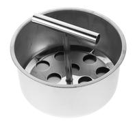 BESPORTBLE Máquina para Hacer Albóndigas de Acero Inoxidable 12 Agujeros, Prensa Manual para Moldear Bolas de Carne y Pescado, Herramienta de Cocina Práctica para Uso Doméstico, Moldeador