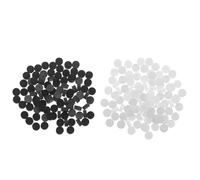 BESPORTBLE Marcadores Laterales para Guitarra 200 Unidades 6X25 MM de Acrílico y Negro Puntos de Incrustación para Diapasón Accesorios para Luthiers y Reparación de Trastes Uso