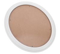 BESPORTBLE Marco de Fotos Ovalado de Madera Maciza 12 Pulgadas Color Claro Portafotos para Pared Marco para Póster del Hogar Decoración para Dormitorio y Oficina de Exhibición DIY Resistente