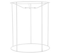 BESPORTBLE Marco de Lámpara E27 DIY de Hierro Tejido Portalámparas para Lámparas de Mesa y Escritorio Diámetro 20-23 CM Estructura Resistente para Proyectos de Iluminación Interior