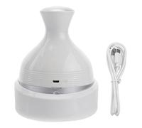 BESPORTBLE Masajeador Eléctrico Para Mascotas Con Carga Usb Masaje Profundo y Rotación Omnidireccional Juguete Interactivo Para Gatos y Perros Blanco