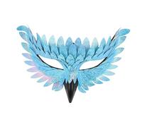 BESPORTBLE Máscara de para Mujer con Máscara de Ave para de Halloween y Disfraz de Media Cara con Diseño Sofisticado y Reutilizable para Eventos de Cosplay y Masquerade