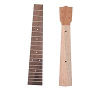 BESPORTBLE Mástil de Ukelele Diapasón de Madera Sintética para Diy, Instalación Sencilla y Diseño Creativo, Accesorios para Ukelele de 26 Pulgadas