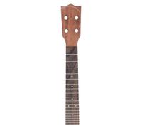 BESPORTBLE Mástil de Ukelele Diapasón Duradero de Madera Okoume de 21/23/26 Pulgadas, Accesorio Sencillo para Reemplazo y Reparación de Ukulele en Bricolaje