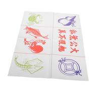 BESPORTBLE Mat Festivo y Reforzado con de Pescado y Cangrejo para Celebraciones del Año Lunar y Chinos