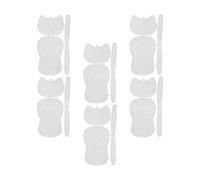BESPORTBLE Material para bolsas de bricolaje 6 placas white de rejilla plástica con agujeros suaves y sin olores para tejer bolsas de mano en actividades de bordado y tejido