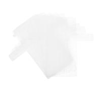 BESPORTBLE Material para bolsos de bricolaje 10 hojas de rejilla plástica white para costura y accesorios de bolsos hechos a mano