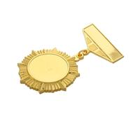 BESPORTBLE Medalla De Metal Insignia Medalla De Estudiantes Medallas De Softbol Premio De Graduación Medallas De Matemáticas Broche Insignia Medallas Militares Insignias Pines