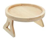 BESPORTBLE Mesa Plegable de Madera Patas para Sofá y Cama Bandeja Auxiliar Compacta Multifuncional para Snacks y Bebidas Diseño Portátil y Ahorra Espacio Adecuado para Uso en Sala y