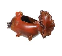 BESPORTBLE Método Antiguo De La Cría De Peces y El Dispositivo De Flujo De Agua Escultura De Peces Fuente De Jardín Fuente De Mesa Característica De Agua del Patio Trasero Cerámica