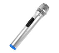 BESPORTBLE Micrófono Falso de Simulación para Actuaciones Escenario, Accesorio de Utilería Abs, Adecuado para Fiestas de Cosplay y Desarrollo de Habilidades de Comunicación