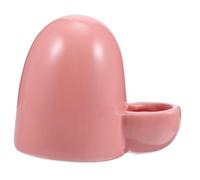 BESPORTBLE Mini Bebedero Automático para Hámster y Pequeños Animales Dispensador De Agua Cerámico Color Rosa para Mascotas como Hámsters y Chinchillas