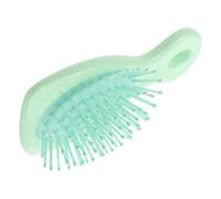 BESPORTBLE Mini Cepillo de Paleta Cojín Masajeador para Cuero Cabelludo Peine de Dientes Anchos Color Verde Compacto y Portátil Niñas Uso Doméstico y Viaje Desenredante y