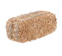 BESPORTBLE Mini Fardos de Heno Decorativos para Fiestas Temáticas del Oeste y Proyectos de Manualidades, Pequeños Fardos de Paja para Casas de Muñecas y Decoración de Dioramas