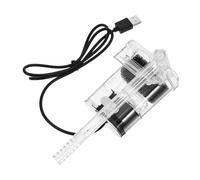 BESPORTBLE Mini Filtro De Acuario USB Silencioso Caja De Filtración De Agua para Peceras Purificador De Agua Tipo Cascada y Práctico para Cultivo De