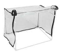 BESPORTBLE Mini Invernadero de Protección de Plantas Vivero de Plantas de Escritorio 60x40x40cm PVC y Tubo de Fibra Protección contra Heladas en Invierno Patios y Pequeños Jardines