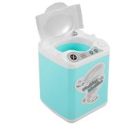 BESPORTBLE Mini Lavadora de Juguete Eléctrica para Maquillaje Máquina de Limpieza Automática de Esponjas y Brochas Interacción Realista Diseño Seguro para rol
