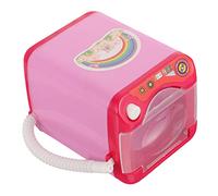 BESPORTBLE Mini Lavadora Eléctrica Juguete para Simulación de Electrodoméstico para Limpieza de Cepillos de Maquillaje para Casa de Muñecas Color Rosa Sin Batería
