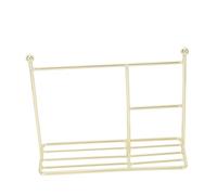 BESPORTBLE Mini Tendedero Decorativo de Hierro Dorado Soporte Simulado para Ropa de Muñecas Accesorio Práctico para Casas de Muñecas la Organización y Realismo del Infantil