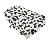 BESPORTBLE Mochila Escolar Estampado De Vaca Mochila De Almacenamiento De Peluche para Niñas De Años Adorable