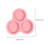 BESPORTBLE Molde de Silicona para Chocolate Cavidades Resistente Horno y Microondas Antiadherente para Repostería DIY Molde Rosa para Pasteles y Dulces
