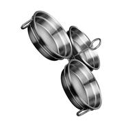 BESPORTBLE Molde para Escalfar Huevos de Acero Inoxidable 304 Forma de Corazón Color Plateado Juego 1 Pieza Cocedor de Huevos al Vapor para Uso Doméstico Utensilio de Cocina Especial