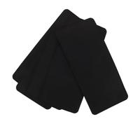 BESPORTBLE Moldeador de Base para Bolso Tote de Fieltro Negro Diseño Doble Reforzado y Acolchado Grueso, Inserto de Esquina Arqueada para Actividades al Aire Libre y Compras, Pack de 5