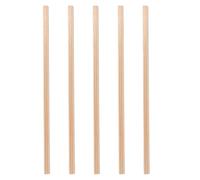 BESPORTBLE Molduras de Madera para Casa de Muñecas 30 CM Kit 5 Piezas de Tiras Decorativas para Bordes de Pared Accesorios para Bricolaje y Decoración de Muebles en Miniatura