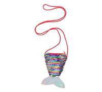 BESPORTBLE Monedero con Lentejuelas De Sirena Monedero Bandolera De Sirena para Bolso Bandolera De Sirena Cartera De Sirenita Monedero De Sirenita Recuerdo De Fiesta De Sirena