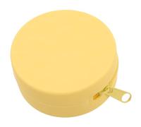 BESPORTBLE Monedero De Silicona Redondo Cremallera, Mini Cartera Portátil para Auriculares y Monedas, Estilo Japonés para Mujer, Almacenamiento Práctico y Ligero, Tamaño Pequeño