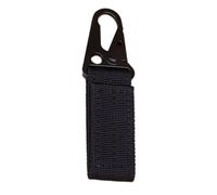 BESPORTBLE Mosquetón de Nylon Resistente para Exteriores Hebilla Colgante Multifuncional Gancho Táctico para Llavero y para Camping y Senderismo Color Negro