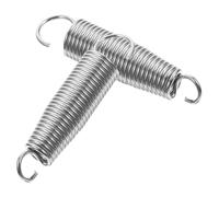 BESPORTBLE Muelles de Pedal para Batería de Metal 2 Unidades Gancho Resorte de Alta Tensión para Pedales de Bombo Repuesto Profesional para Instrumentos de Percusión Accesorios de