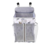 BESPORTBLE Organizador Colgante para Pañales con Diseño Animal Múltiples Bolsillos para Cunas y Cambiadores Solución de Almacenamiento Segura y Fácil para Guardería Infantil