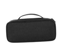 BESPORTBLE Organizador de Cables Electrónico Grande para Viaje Bolsa Portátil Resistente con Compartimentos Extraíbles Soporte para Cargadores y Accesorios Funda Negra Multifuncional para